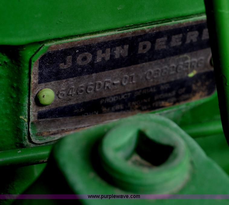 image for item F2027 1978 John Deere 4240 tractor