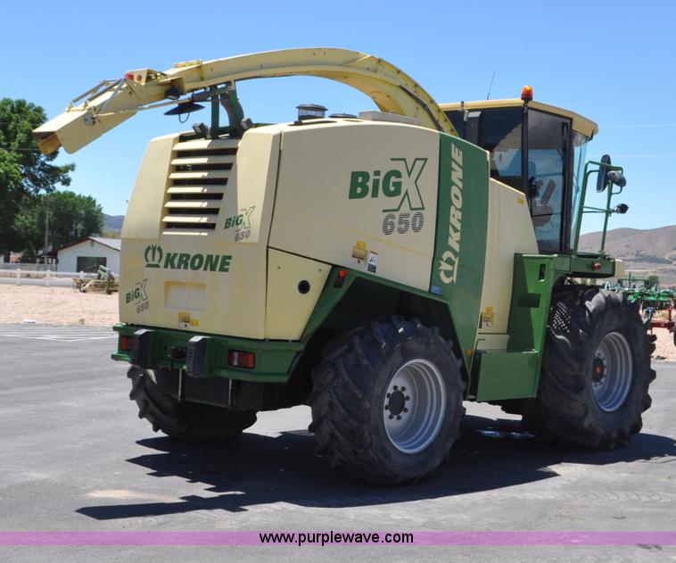 image for item F2032 2008 Krone Big X 650 forage harvester