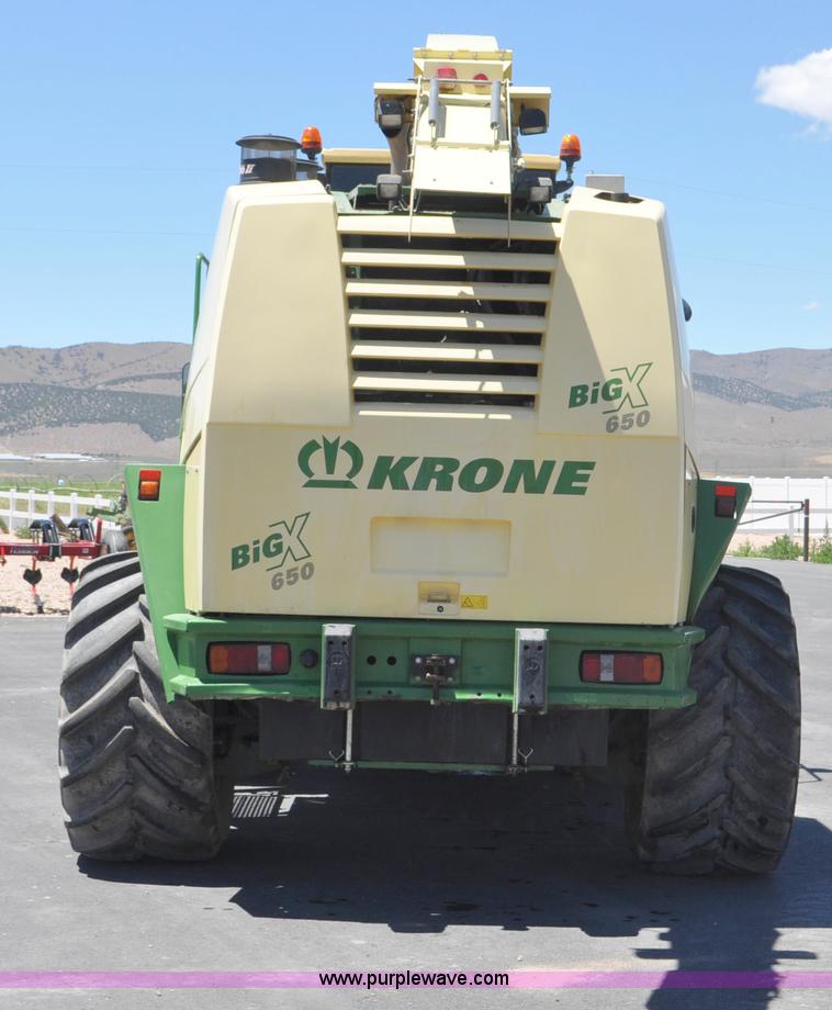 image for item F2032 2008 Krone Big X 650 forage harvester