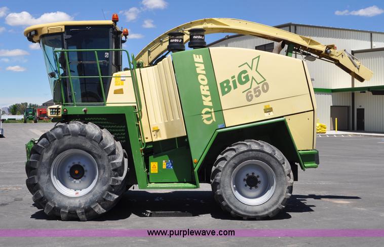 image for item F2032 2008 Krone Big X 650 forage harvester