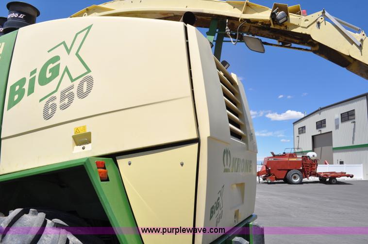 image for item F2032 2008 Krone Big X 650 forage harvester
