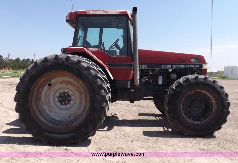 image for item H1802 1992 Case IH 7150 MFWD tractor