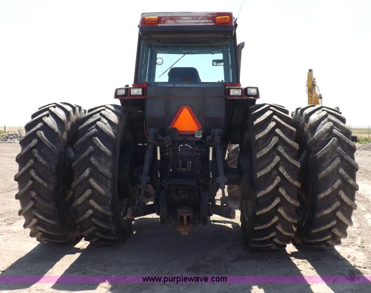 image for item H1802 1992 Case IH 7150 MFWD tractor