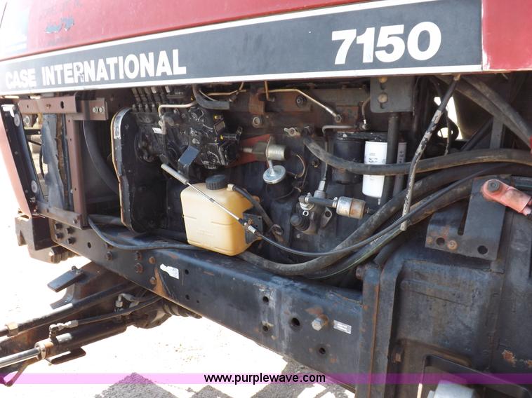 image for item H1802 1992 Case IH 7150 MFWD tractor