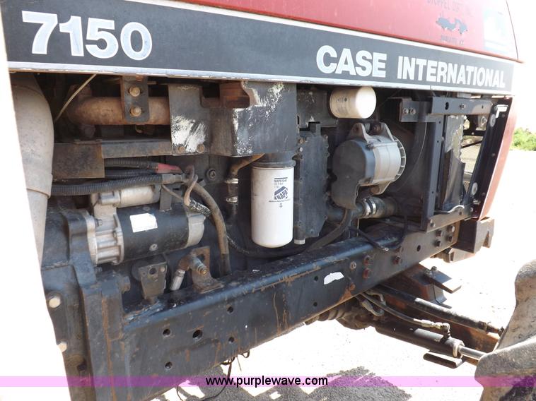 image for item H1802 1992 Case IH 7150 MFWD tractor