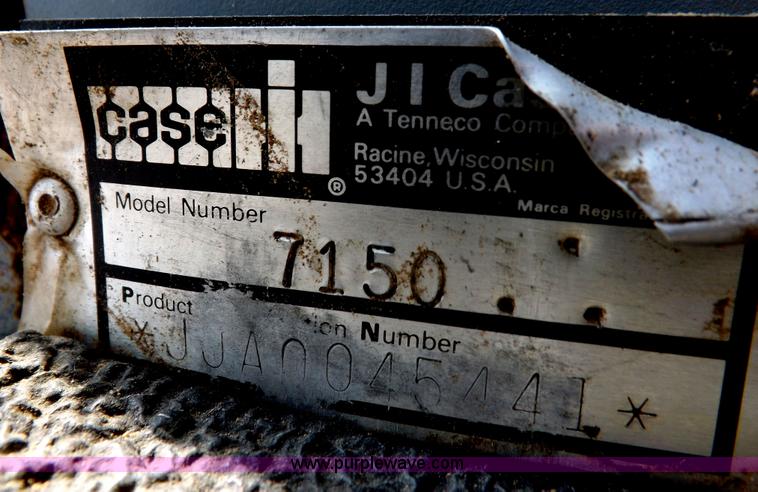 image for item H1802 1992 Case IH 7150 MFWD tractor