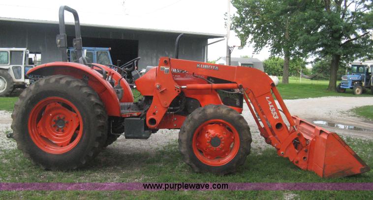 image for item H5365 2008 Kubota M8540 MFWD tractor