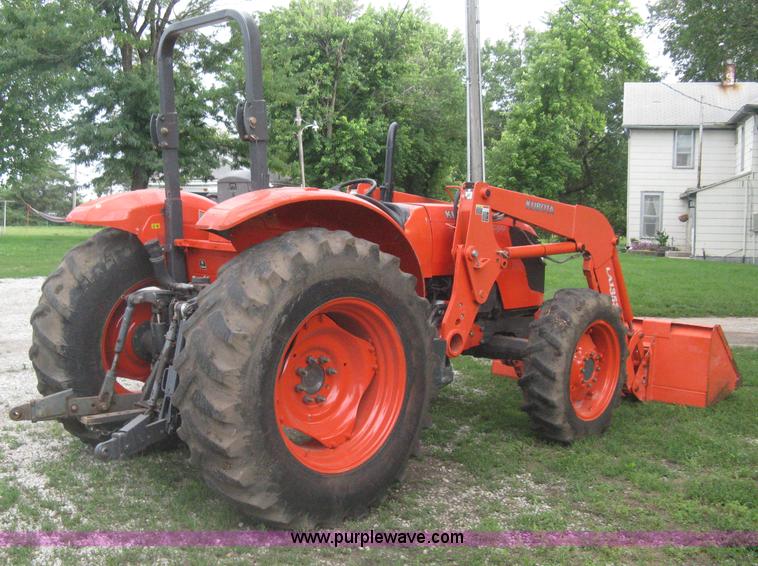 image for item H5365 2008 Kubota M8540 MFWD tractor