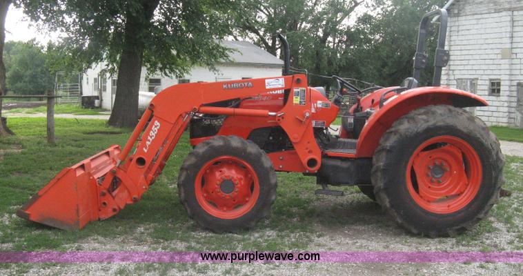 image for item H5365 2008 Kubota M8540 MFWD tractor