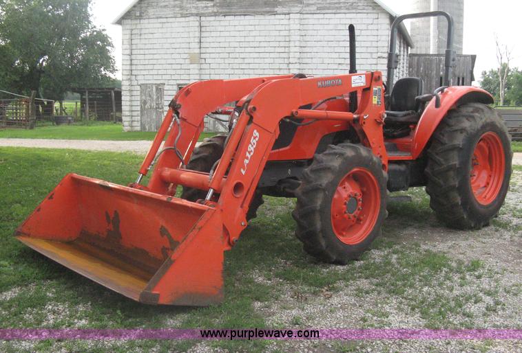image for item H5365 2008 Kubota M8540 MFWD tractor