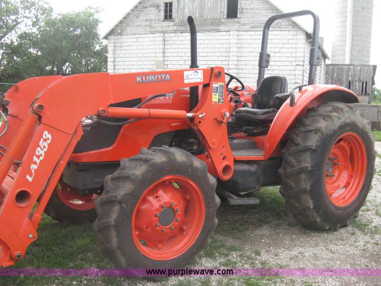 image for item H5365 2008 Kubota M8540 MFWD tractor
