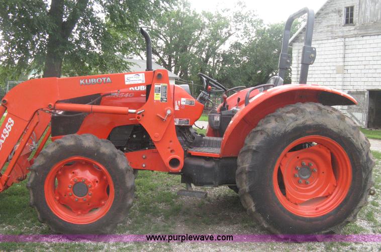 image for item H5365 2008 Kubota M8540 MFWD tractor