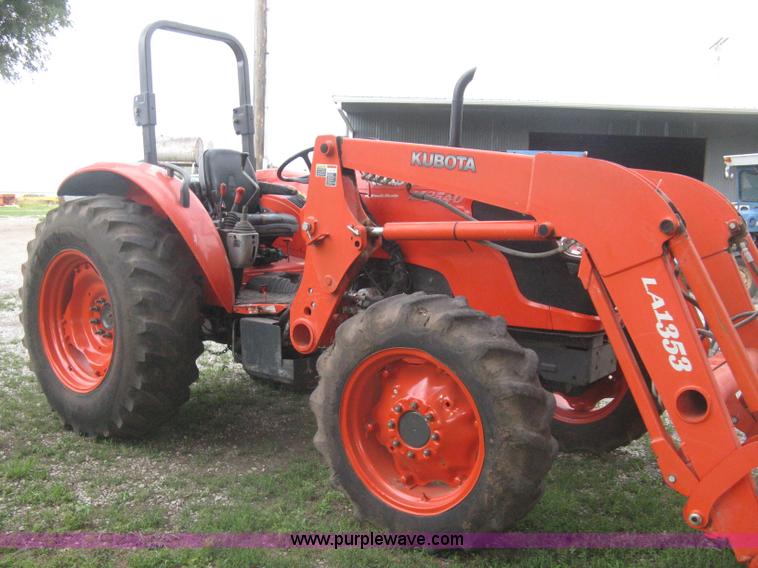 image for item H5365 2008 Kubota M8540 MFWD tractor