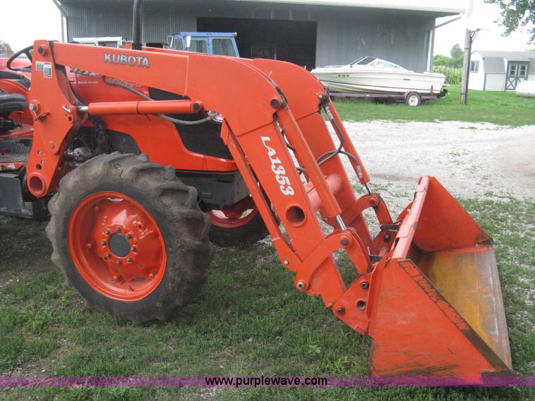 image for item H5365 2008 Kubota M8540 MFWD tractor