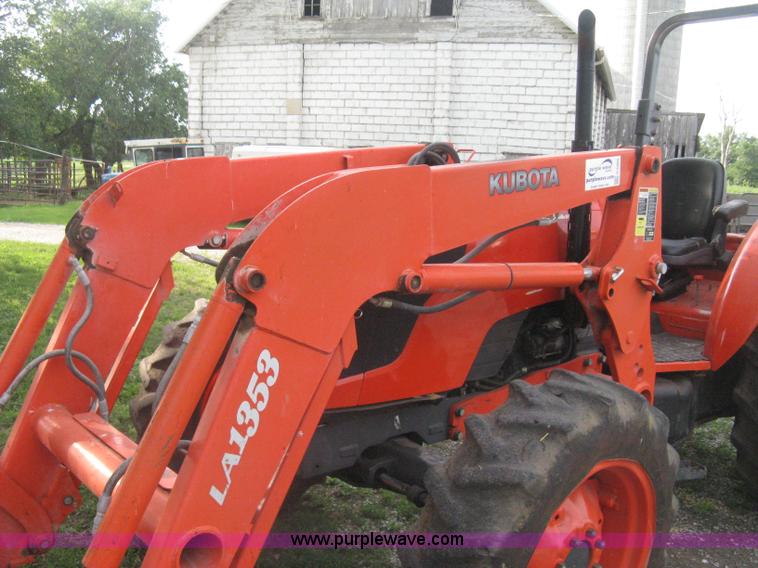 image for item H5365 2008 Kubota M8540 MFWD tractor