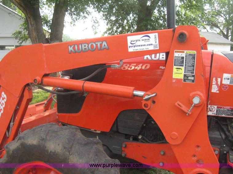 image for item H5365 2008 Kubota M8540 MFWD tractor