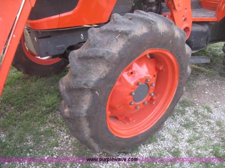 image for item H5365 2008 Kubota M8540 MFWD tractor