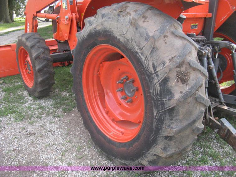 image for item H5365 2008 Kubota M8540 MFWD tractor