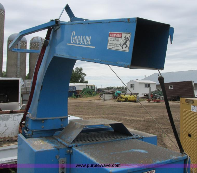 image for item I2511 Goosen bale chopper