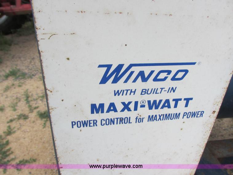 image for item I2516 Winco 55FPTOC-3/B generator