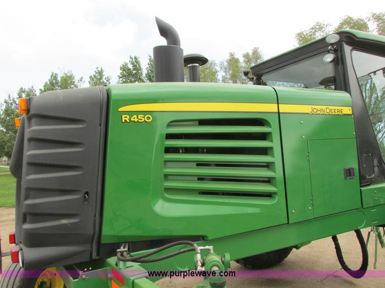 image for item I2543 2013 John Deere R450 SP self-propelled windrower