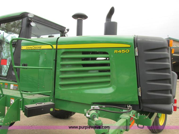 image for item I2543 2013 John Deere R450 SP self-propelled windrower