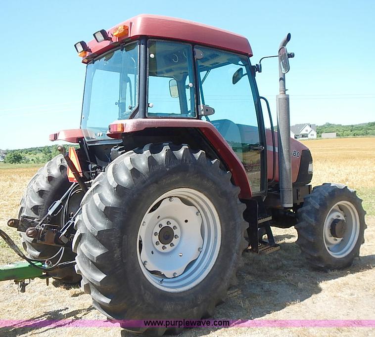 image for item I3589 2000 Case IH CX80 MFWD tractor
