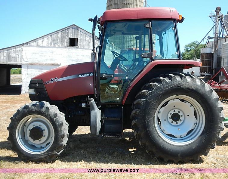 image for item I3589 2000 Case IH CX80 MFWD tractor