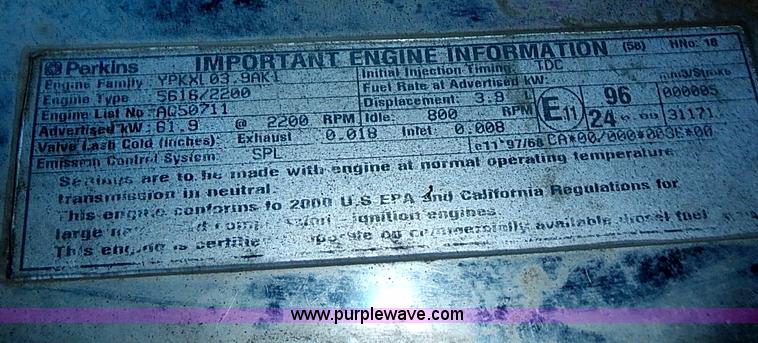 image for item I3589 2000 Case IH CX80 MFWD tractor