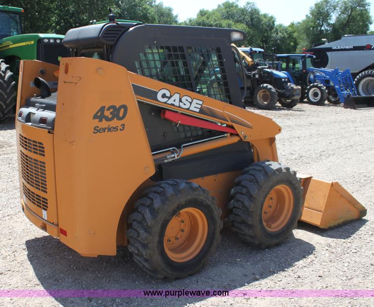image for item I7298 2009 Case 430 Series 3 skid steer