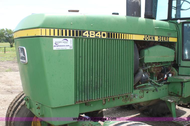 image for item I7317 1979 John Deere 4840 tractor