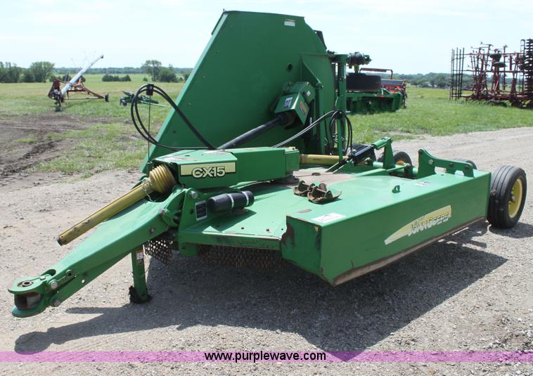 image for item I7322 2010 John Deere CX15 rotary mower