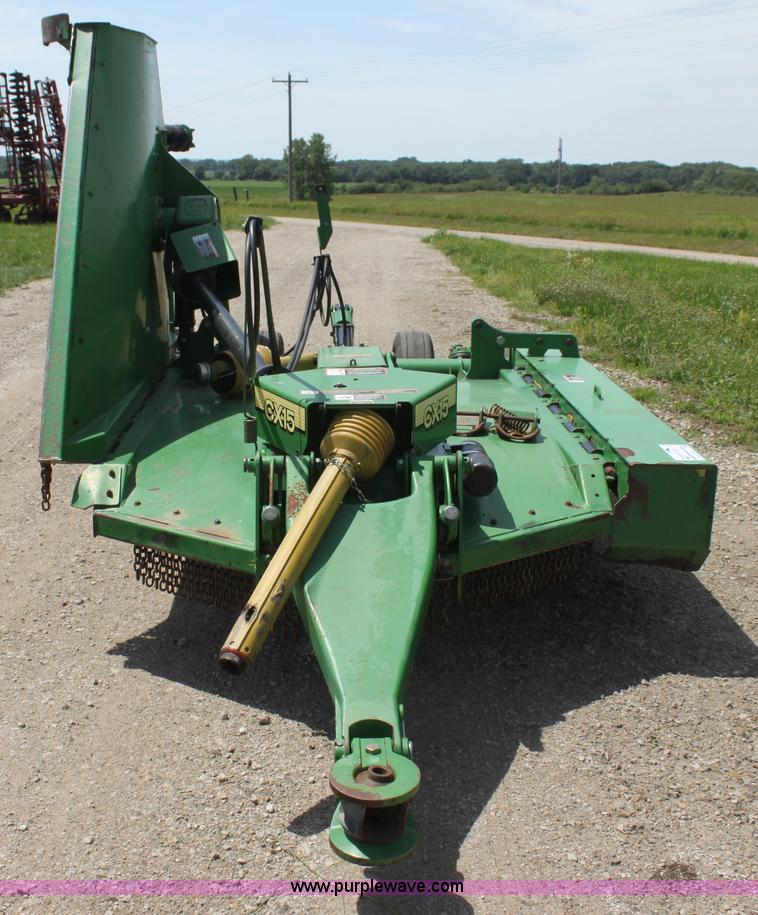 image for item I7322 2010 John Deere CX15 rotary mower