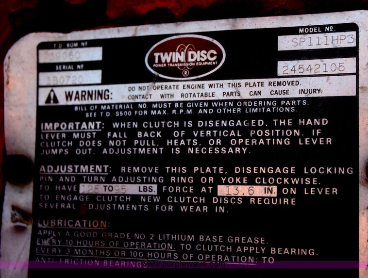 image for item I7329 1991 Eager Beaver 290 wood chipper