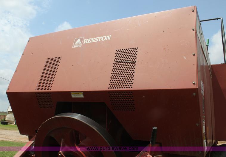 image for item I7331 1996 Hesston 4900 large square baler