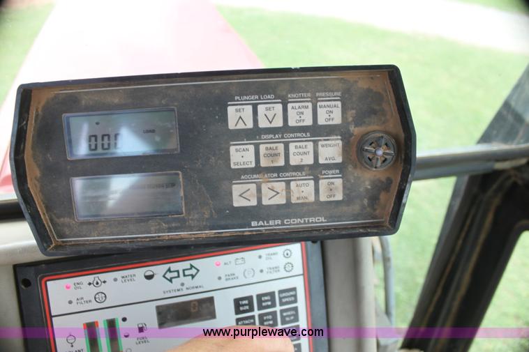 image for item I7331 1996 Hesston 4900 large square baler