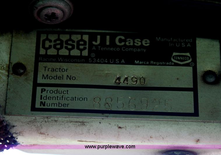 image for item I7337 1980 Case 4490 4WD tractor