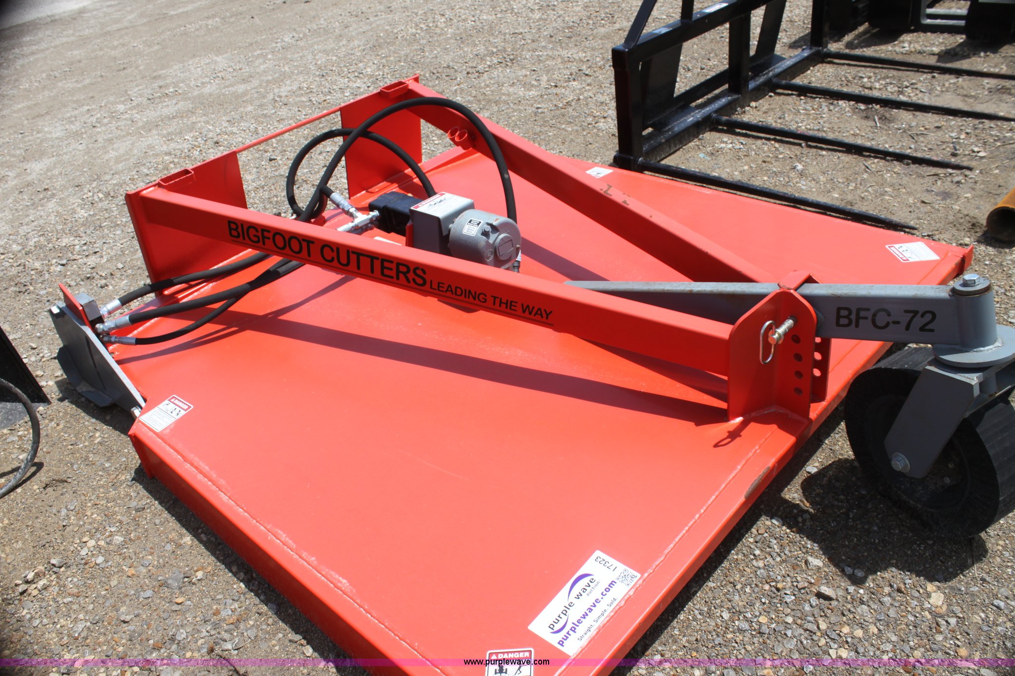 2013 Bigfoot Cutters mower skid steer attachment in Emporia, KS Item