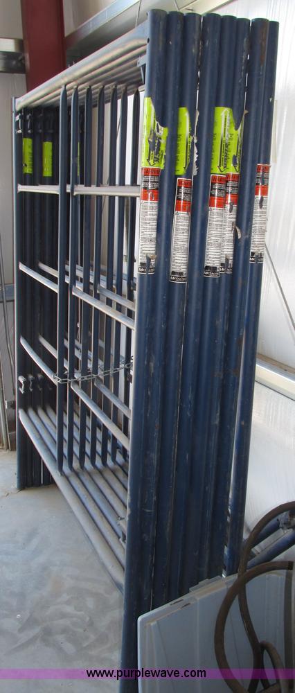 image for item AE9302 (5) sets of Metal Tech Safer Stack scaffolding
