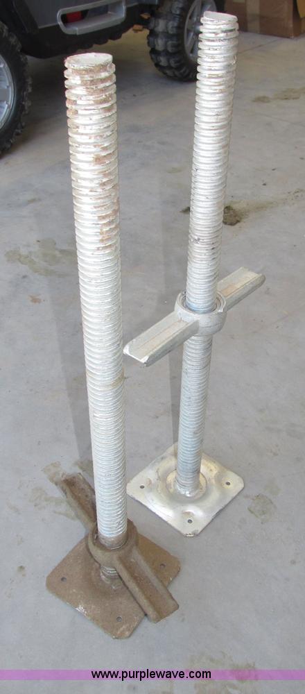 image for item AE9302 (5) sets of Metal Tech Safer Stack scaffolding