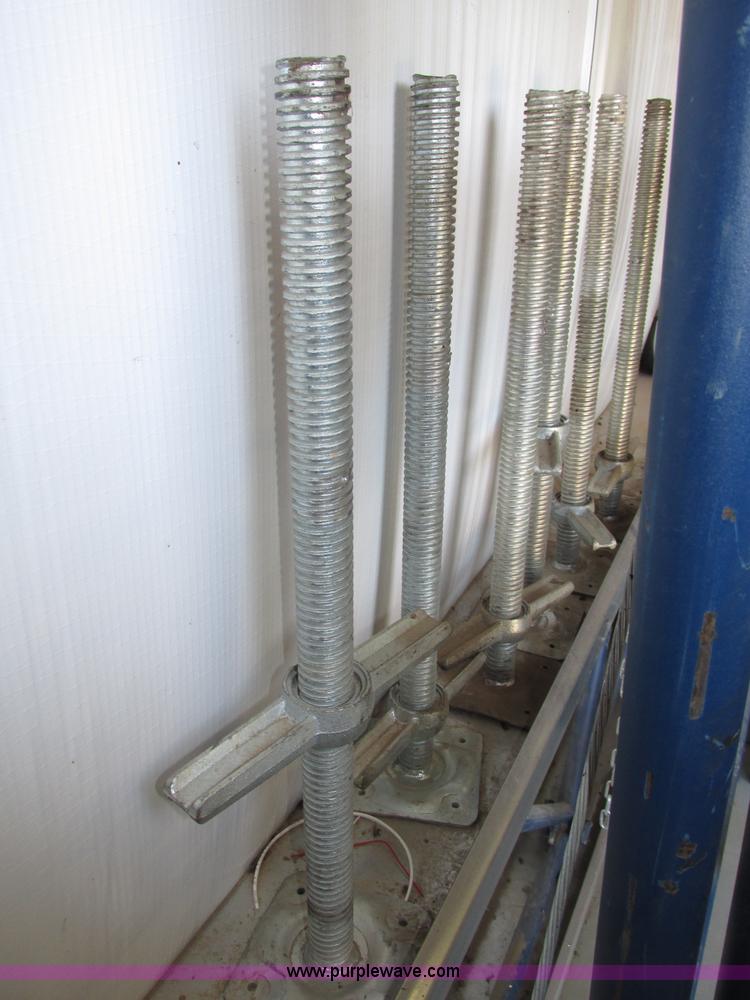 image for item AE9302 (5) sets of Metal Tech Safer Stack scaffolding