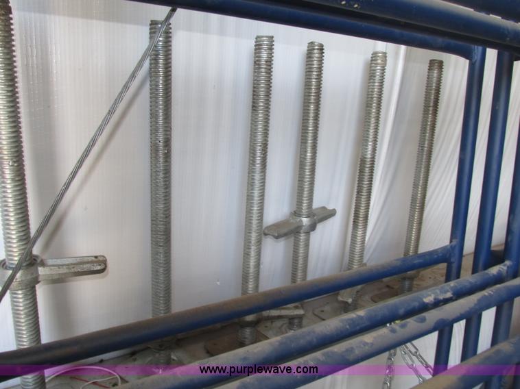 image for item AE9302 (5) sets of Metal Tech Safer Stack scaffolding