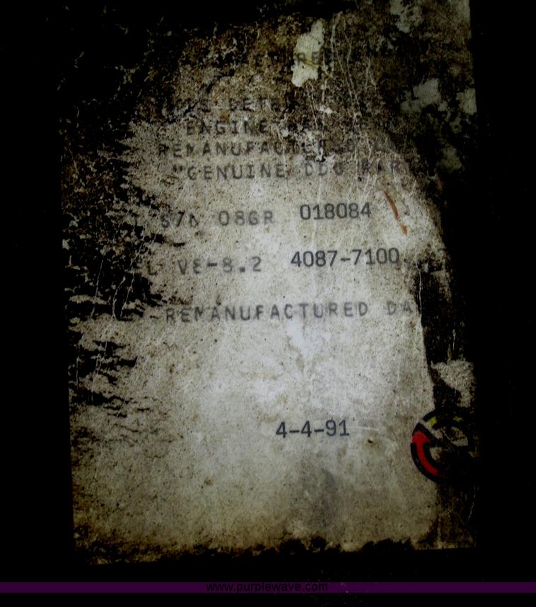 image for item AN9045 1981 Ford F700 cab and chassis