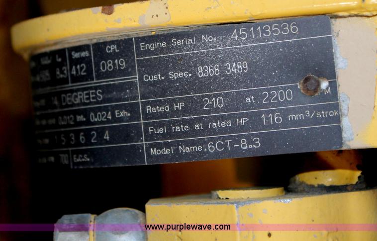 image for item C3884 1994 Gradall XL4100 rubber tire excavator