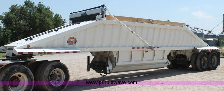 image for item C3885 2011 CTS BDT-40 belly dump trailer