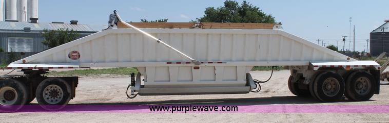 image for item C3885 2011 CTS BDT-40 belly dump trailer