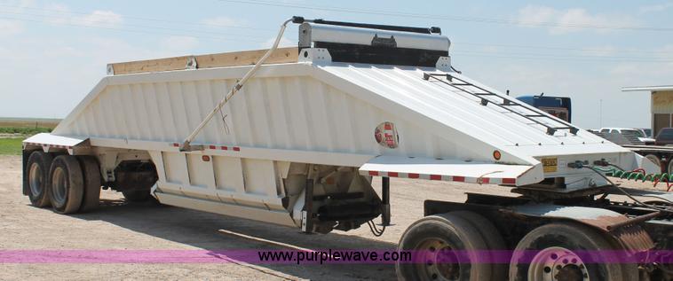 image for item C3885 2011 CTS BDT-40 belly dump trailer