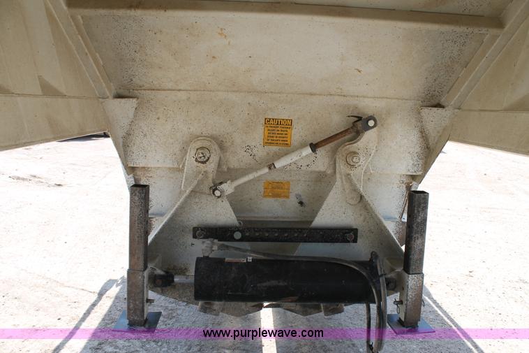 image for item C3885 2011 CTS BDT-40 belly dump trailer