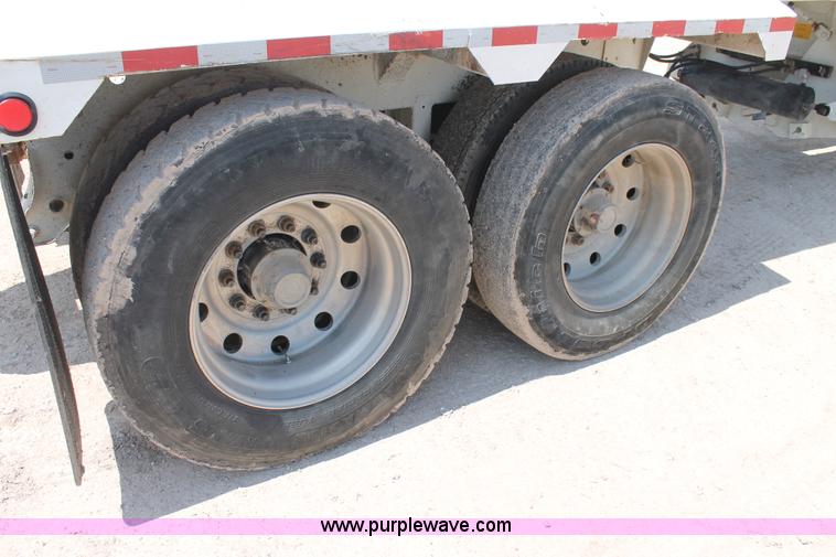 image for item C3885 2011 CTS BDT-40 belly dump trailer
