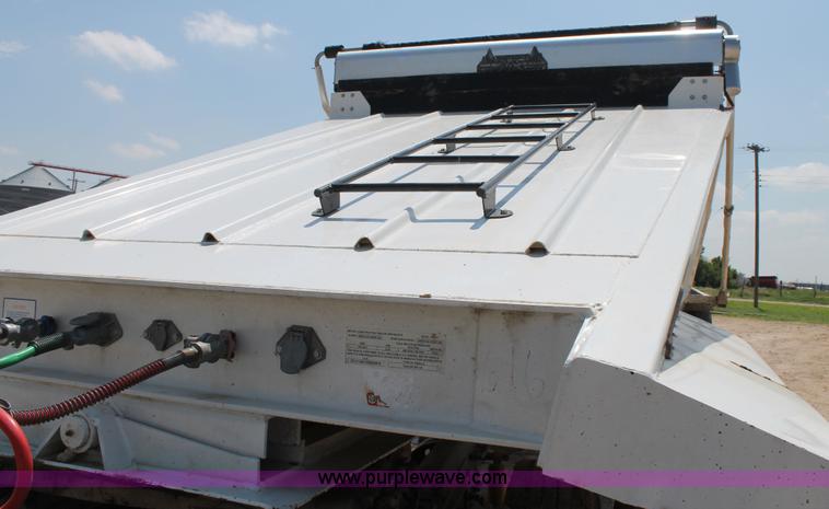image for item C3885 2011 CTS BDT-40 belly dump trailer